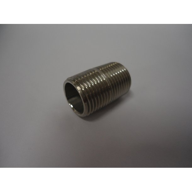 Nippelr�r 3/8" SS RF,