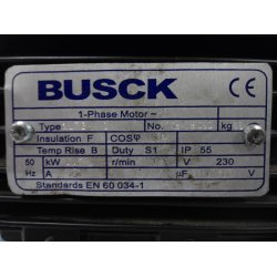 El-motor 0,37kw  71-4 B14 230V+, FL 71 B14 1400 o/min