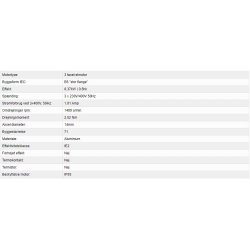 El-motor 0,37kw  71-4 B5 400V, FL 71 B5 1400 o/min