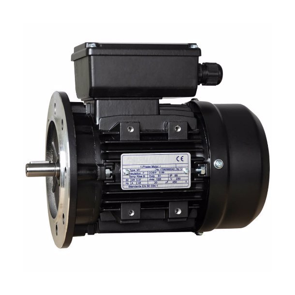 El-motor 0,75kw  80-4 B5 230V, FL 80 B5 1400 o/min