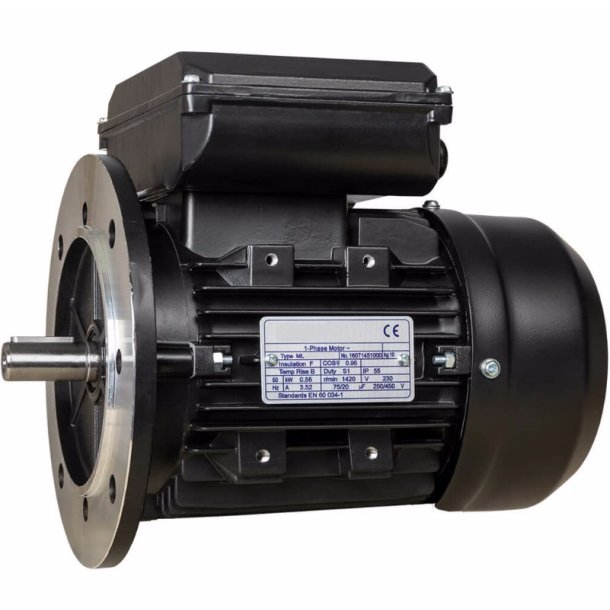 El-motor 0,75kw  80-2 B5 230V, FL 80 B5 2800 o/min