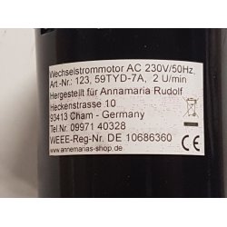 P-Line Skrabemotor , Erstattes af ombygningss�t 801165