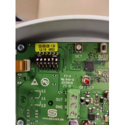 Differenstryktransmitter med display, +/- 1000Pa 0-10V