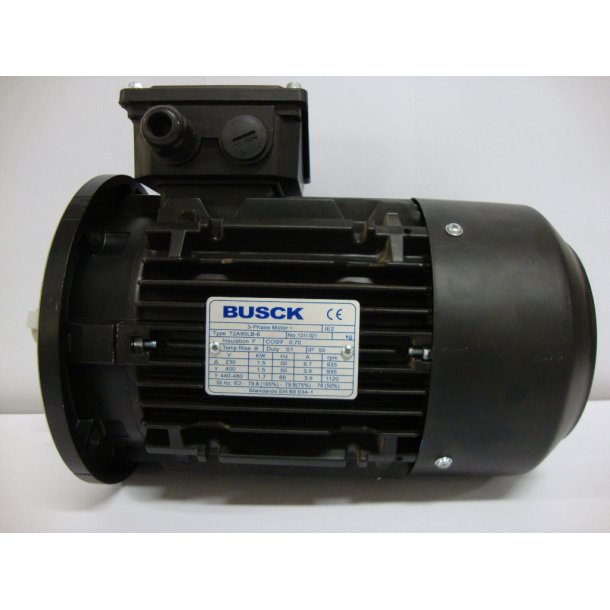 El-motor 1,5kw  90-6 B14 400V, FL 90 B14 900 o/min