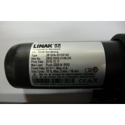 Linak LA28 Compact med 100 slagl�ngde, Standart for 10-40kw kedler