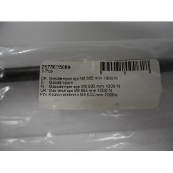 Gascylinder 1000N 385/685mm , Flissilo 4 og 6m�