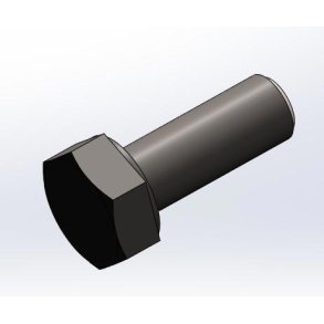 M6x16 mm st�ls�tskrue kl.8.8 FZB