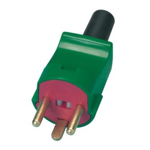 Stikprop R�d/Gr�n 230v,