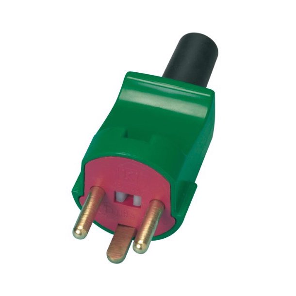Stikprop R�d/Gr�n 230v,