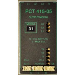 PCT415 Motorstarter 3 x 1 fas max. 5A,