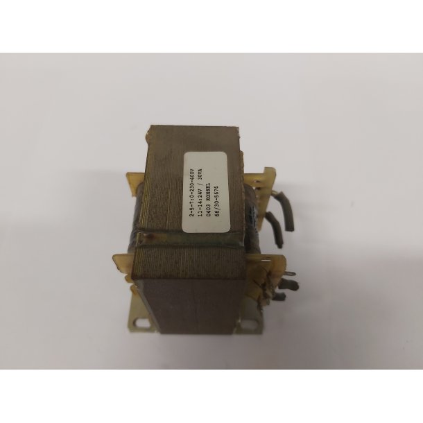 Trafo 230/24V 2A, for DIN skinne, XL skrab