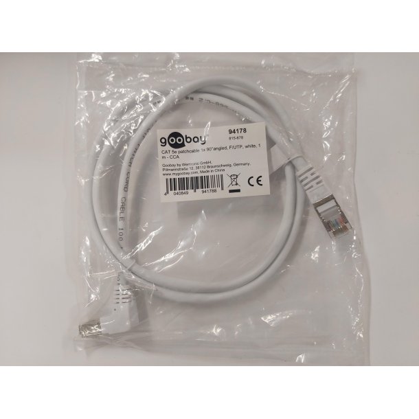 Display kabel PCT400 2m/vinkelstik,