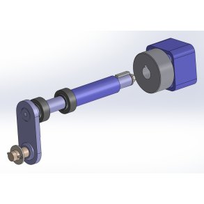 XXL R�gr�rsrenser,komplet drivaksel, Master for spiraler med 4-kant kobling