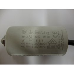 Kondensator 8 �F for 180 bl�ser,