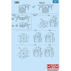 Gear DMRV63  80:1 FL 80B14,