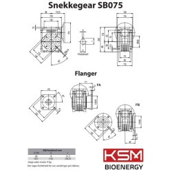 Gear DMRV90 50:1 FL 80B14,