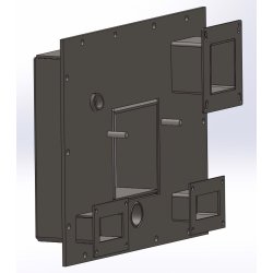 145-190XL Luftkasse, 370x480 mm