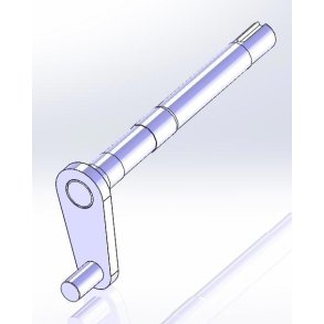 XXL Drivaksel for R�gr�rsrenser spiral, XXL kedler, Slave u. split