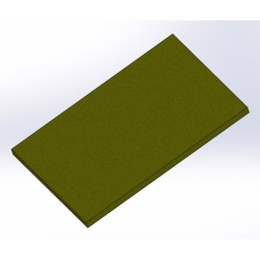 TUX 50 VIP1100 plade for br�nder, 460 x 294 x 20mm