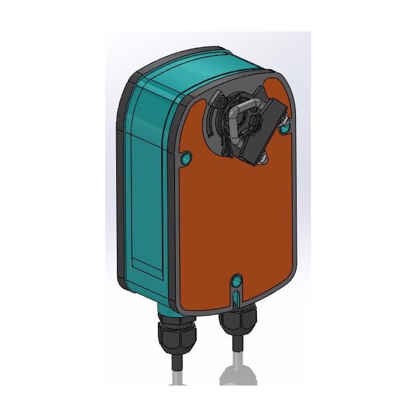 Belimo spj�ldmotor med fjederretur, For brandspj�ld 150x150 og 150x300