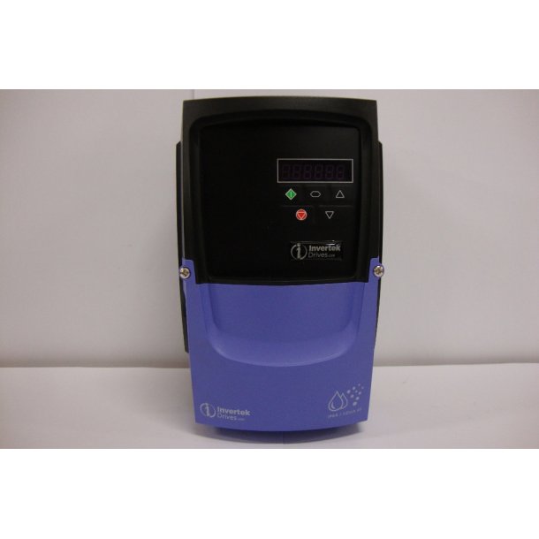 Frekvenzomforme Optidrive E3 0,75kw IP66, 125kW -> 360XL