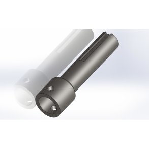Aksel for 90 gear / �35 aksel, For snegle med boltsamlinger