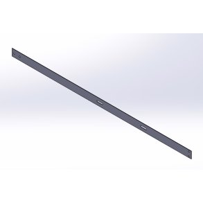 Bladfjeder 75 x 2200 x 3mm,