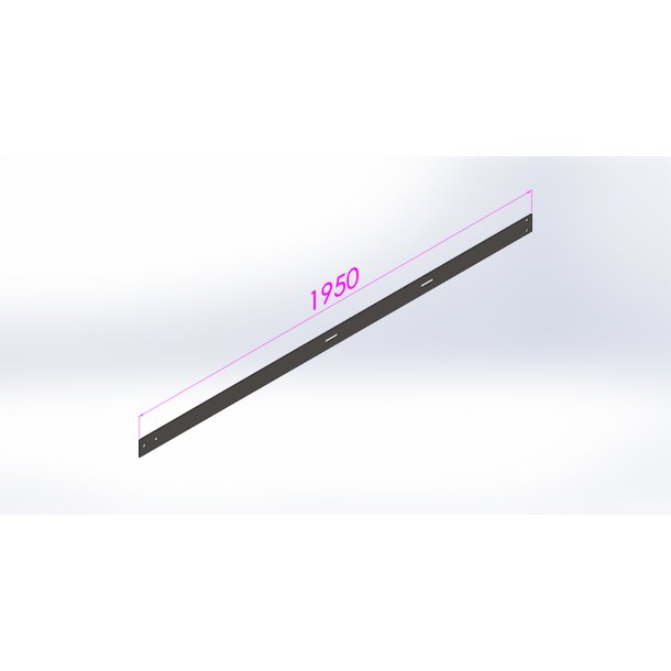 Bladfjeder 75 x 1950 x 3mm,