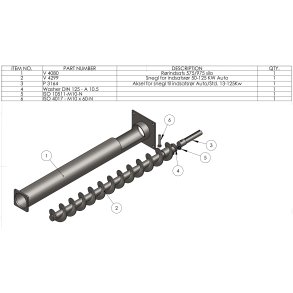 Indsatsr�r m/snegl 575-1275 Auto,