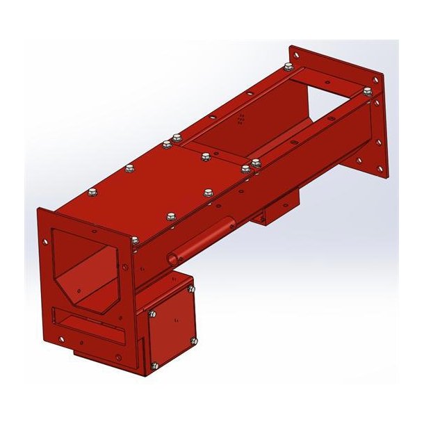 Sneglkanal komplet for Multistoker F-Auto, 150 x 750mm