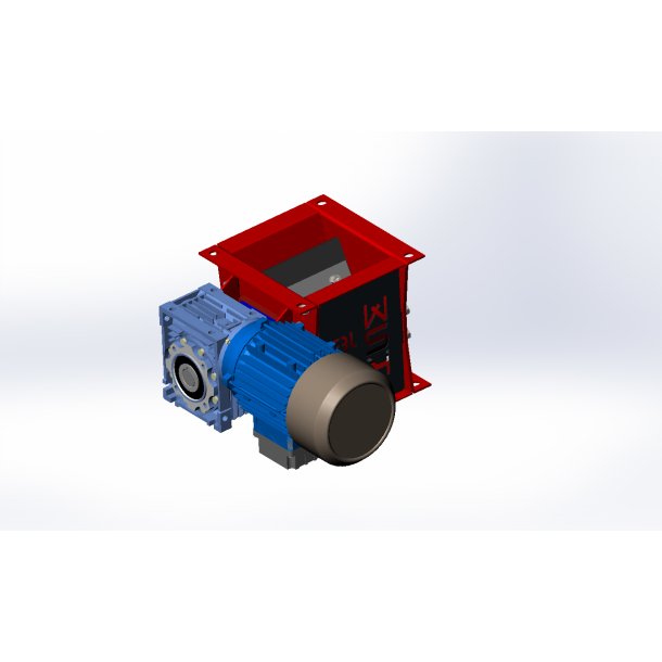 Cellesluse type Q-16, 16 x 16cm, 0,37kw 1400 o/min 100:1