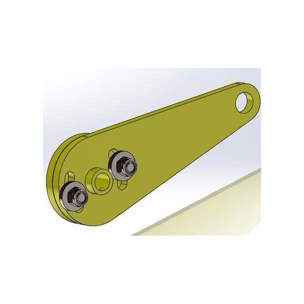 P-Line Justerbar rensearm, Erstatter orginal arm