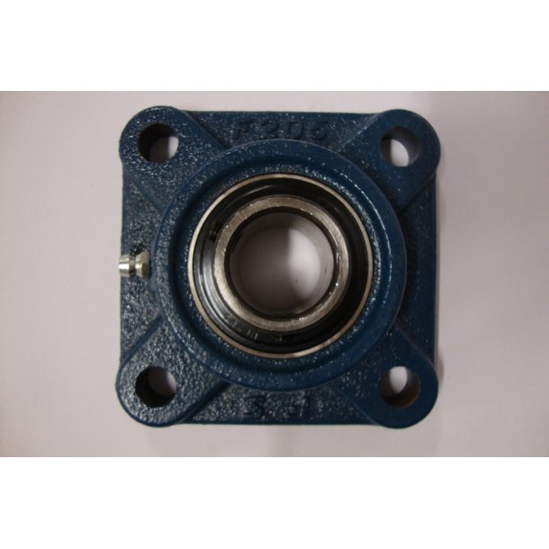 Flangelejer komplet 25mm, 95x95mm  H=36mm  CC 70x70mm