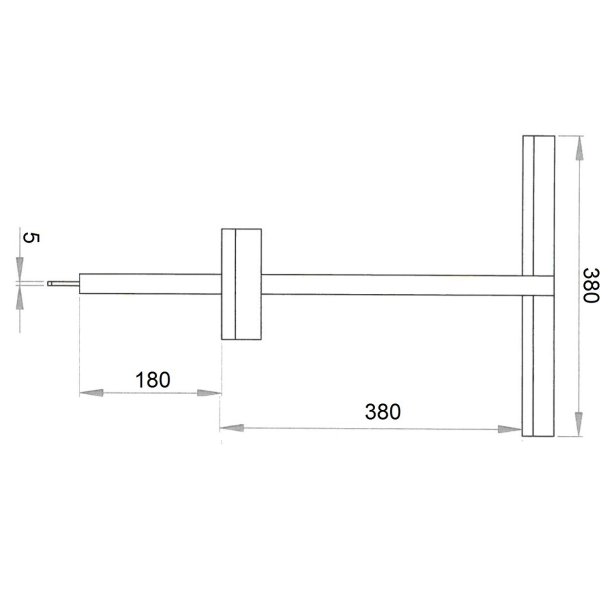 Skrab for vandrebund 35kW tp.2, �25 aksel