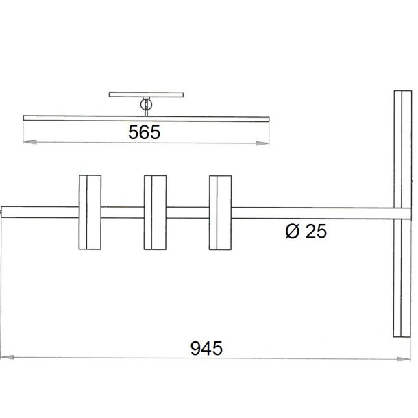 Skrab for vandrebund 95+125kW tp.2, �25 aksel
