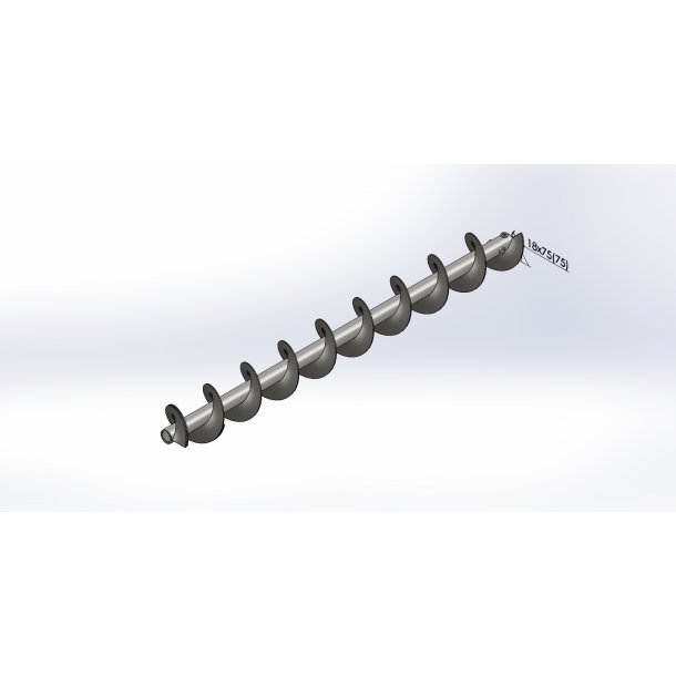 Snegl for 250mm XXL Stokersnegl arr., �175 x 1825mm