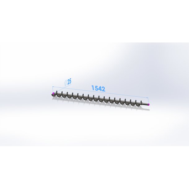 XL, Askesnegl kedelbund, �85 x 1542mm
