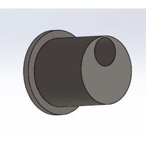 Adapterprop for �12/�30 hul, for skrabestang i luftkasse