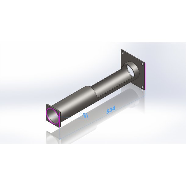 Indsatsr�r for 200/275 L silo,