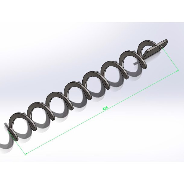 R�gr�rsspiral for KSM 175-13, 8 stk i kedlen