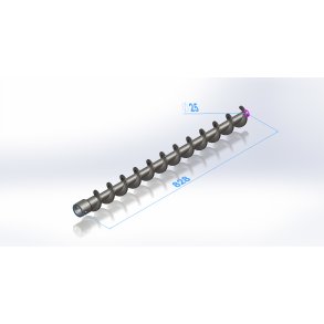 Snegl for 575-1275 Auto , �76 x 828mm