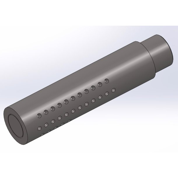 Luftdyse, venstre 35kW, �50 x 220mm