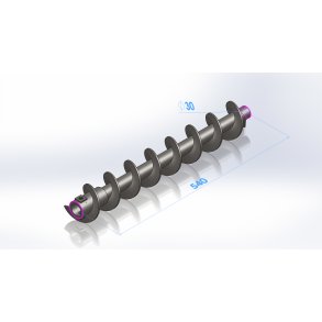 Snegl for indsatsr�r til 200L/275L/Auto, 175-375 auto