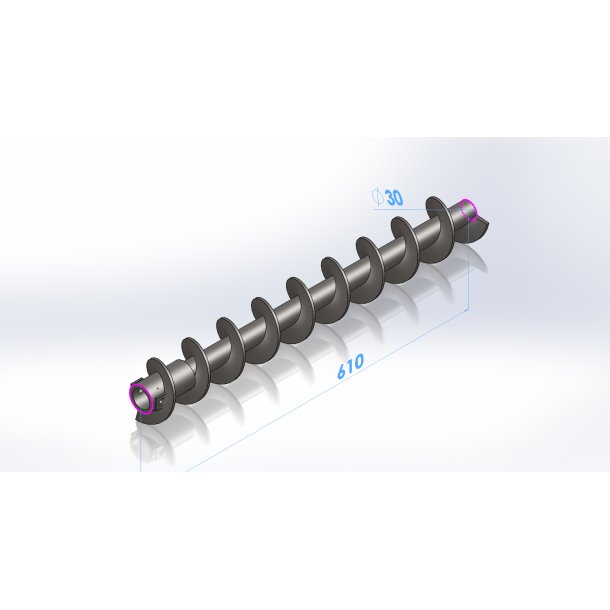 Snegl for 400 L m. indsatsr�r,
