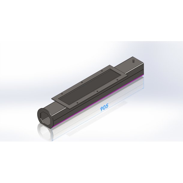 Aske kanal 575-1275, 4-kant r�r
