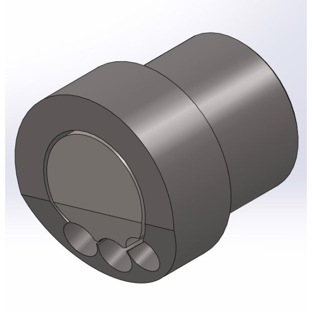 Luftdyse top for 75 > 98kW +145 >199XL, �50 x 50mm
