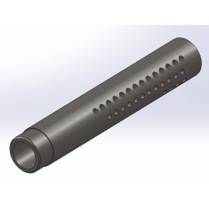 Luftdyse h�jre 75 +199 + 240 + 290, �61 x 365mm