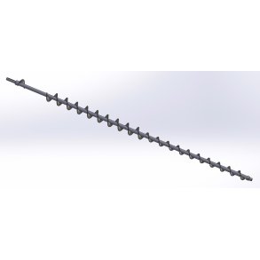 Cirkeludmader 200mm, Snegl for standard 3,5m