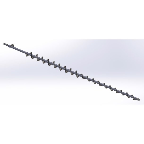 Cirkeludmader 200mm, Snegl for standard 3,5m