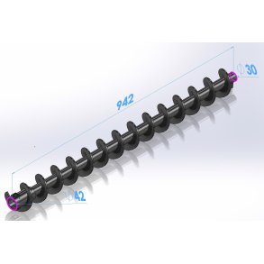Tux 50->125, Snegl for Auto